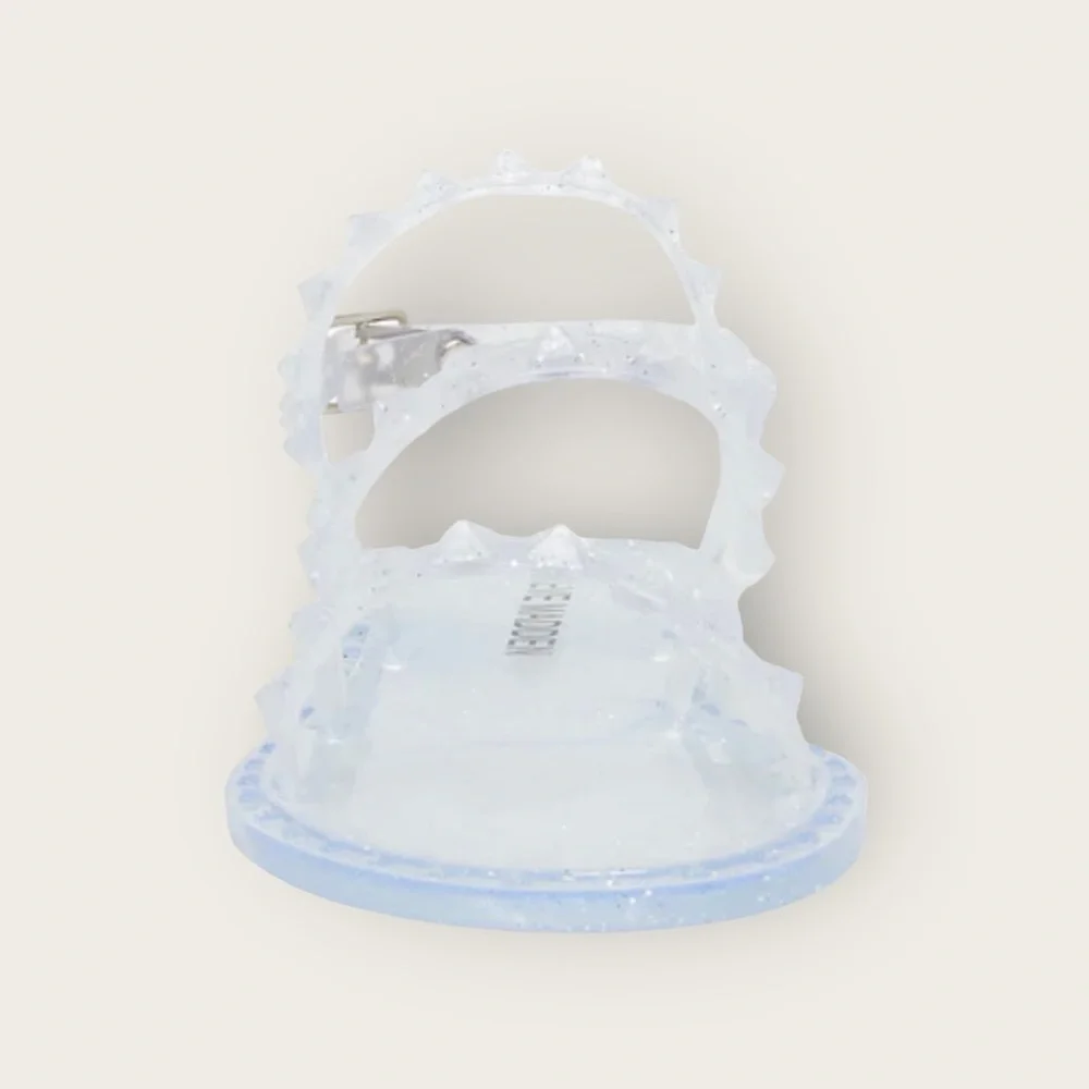 Steve Madden Jtravelj Silver Studded Strap Sandals